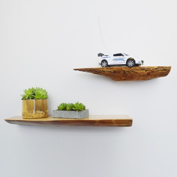 Solid Wood Shelf Wall Hanging Flower Shelf Partition Shelf Shelf