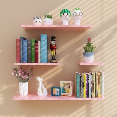 Bookshelf Bedroom Wall Hanging Partition Storage Shelf