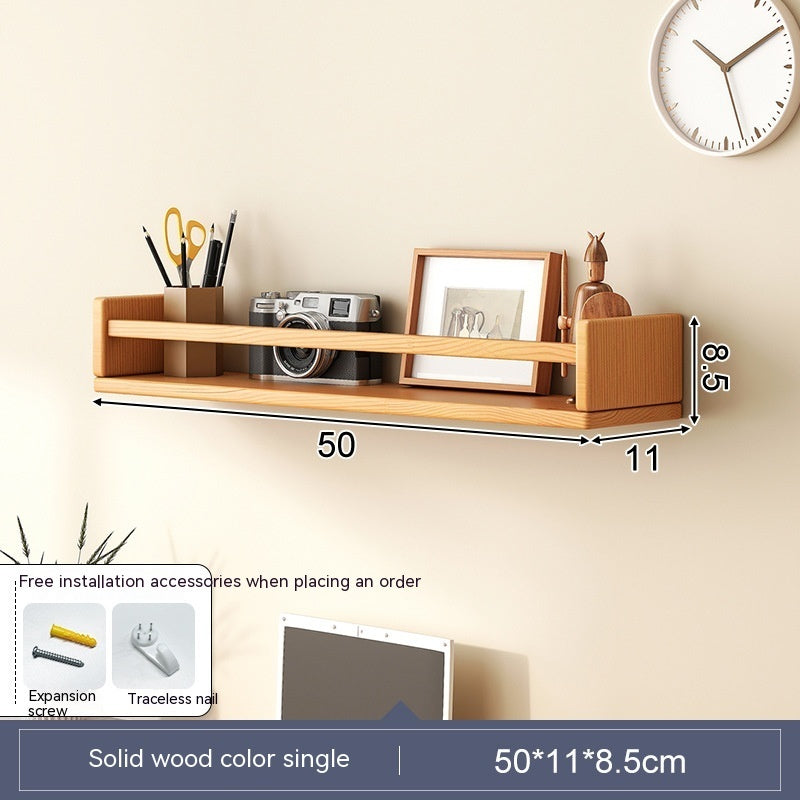 Shelf Partition Wood Board Parcel Shelf Shelf Wall Hanging